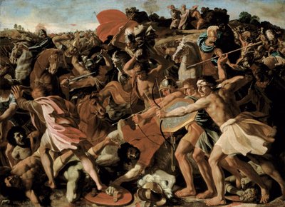 Victory of Joshua over the Amalekites by Nicolas Poussin